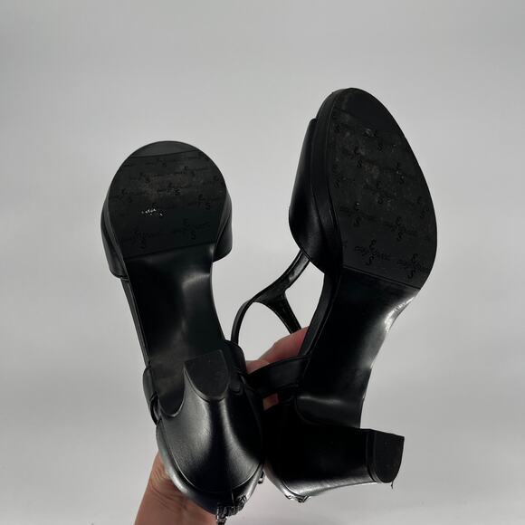 Easy Street Flash Heeled Sandals Black - 8.5M - Picture 8 of 12